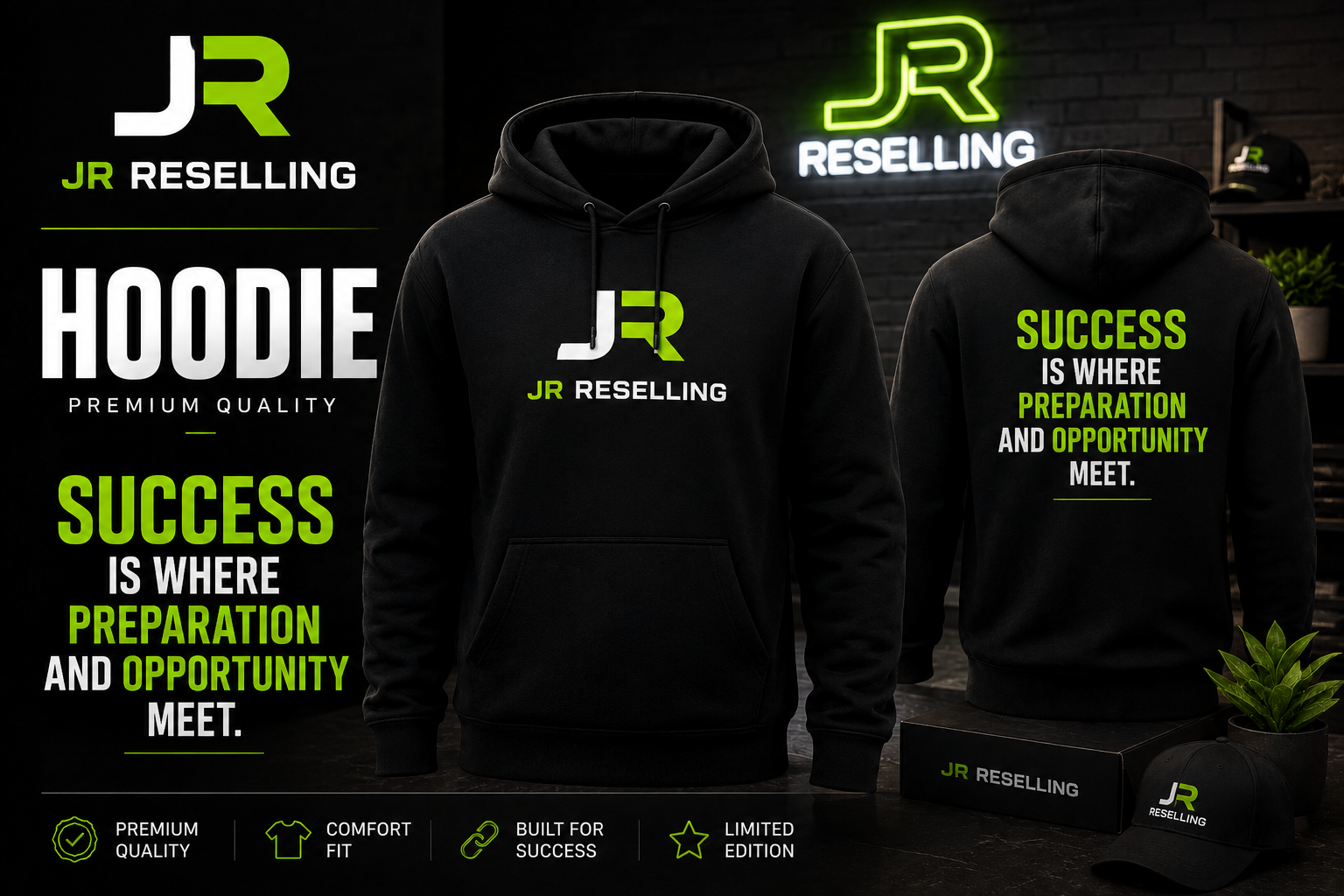 JR Hoodie - Be apart of the Team